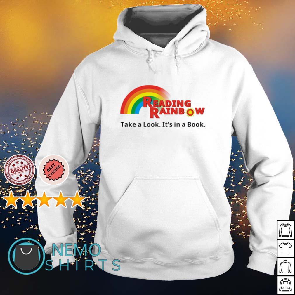 reading rainbow hoodie