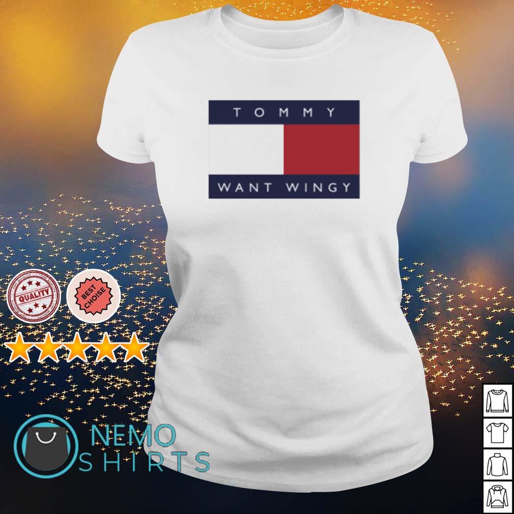 tommy want wingy shirt