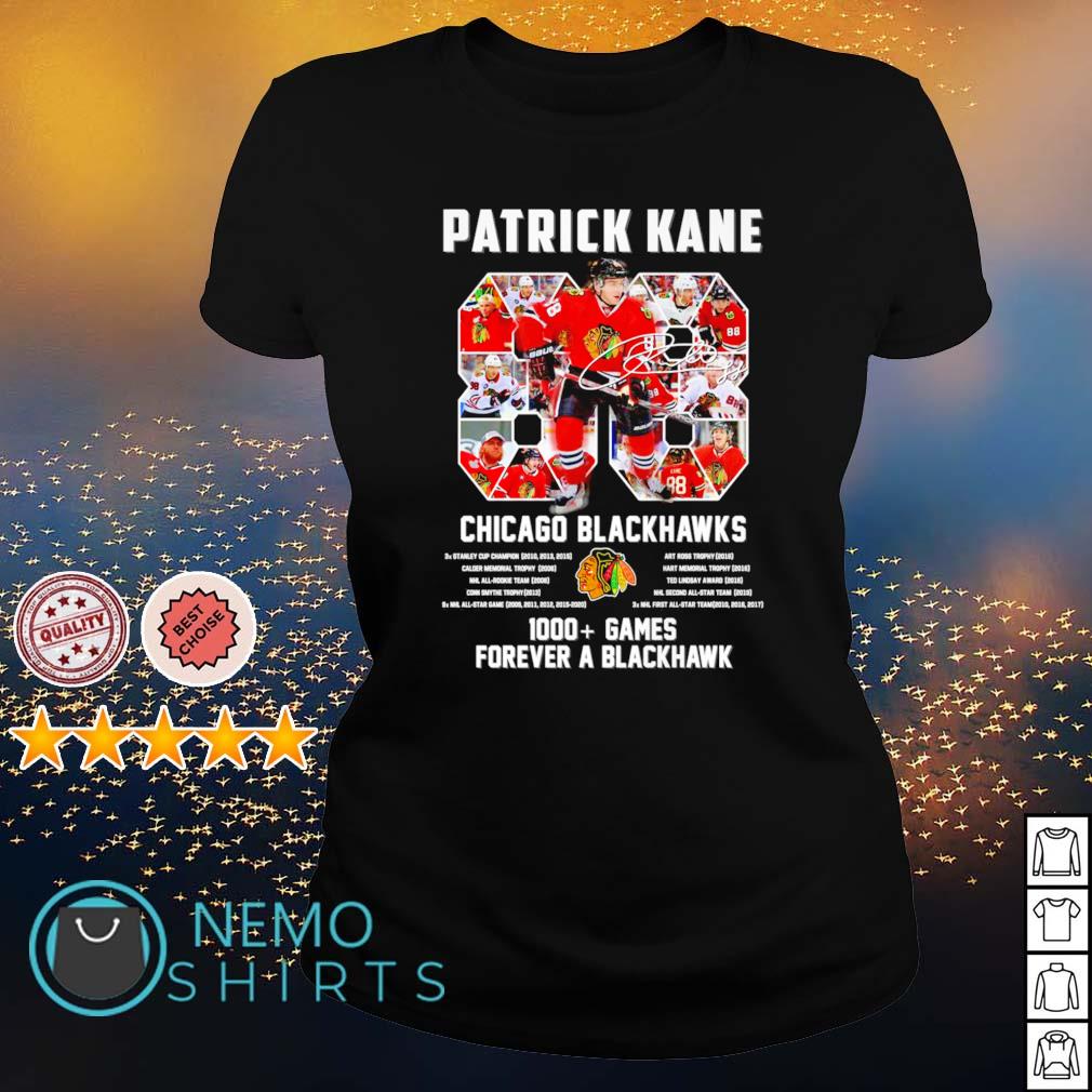 Blackhawks star forward Patrick Kane expressed his fondness for