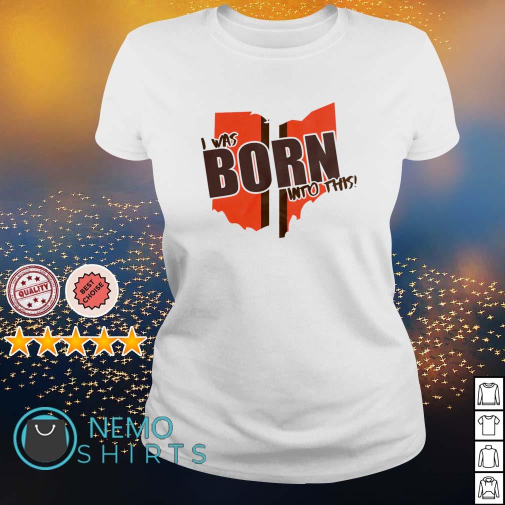 cleveland browns ladies shirts