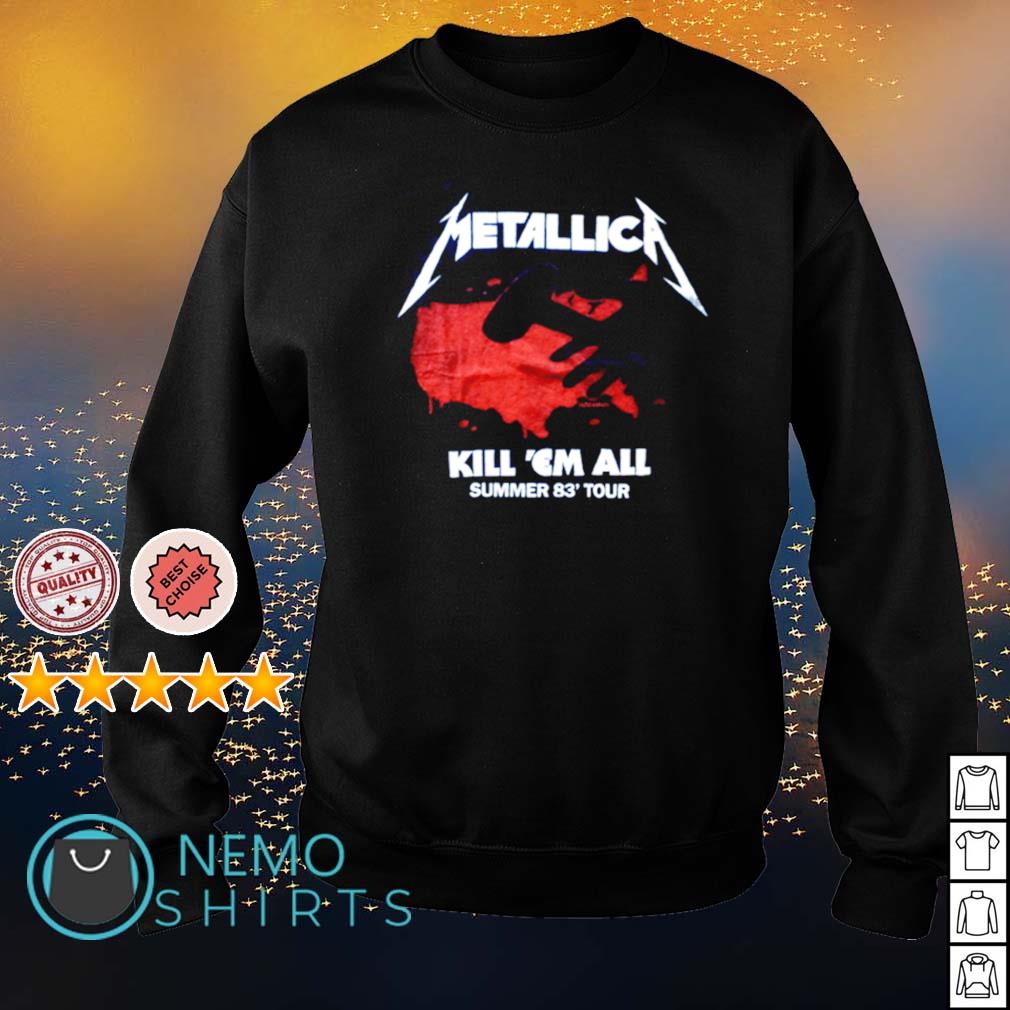 metallica kill em all sweatshirt