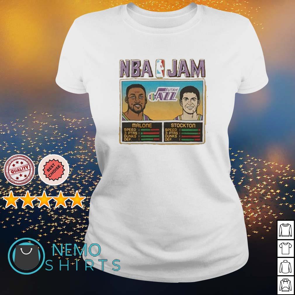 NBA Jam Jazz Malone and Stockton shirt, hoodie, sweater and v-neck t-shirt