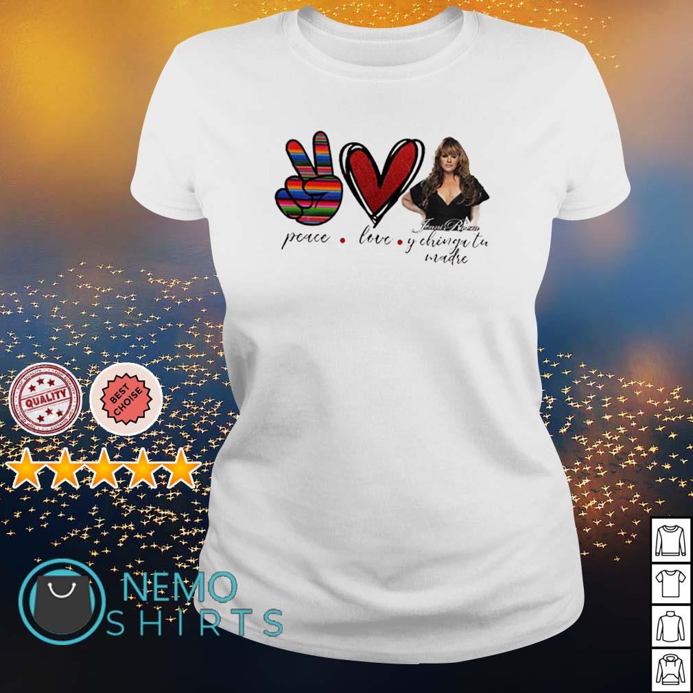 Peace love Jenni Rivera shirt, hoodie, sweater and v-neck t-shirt