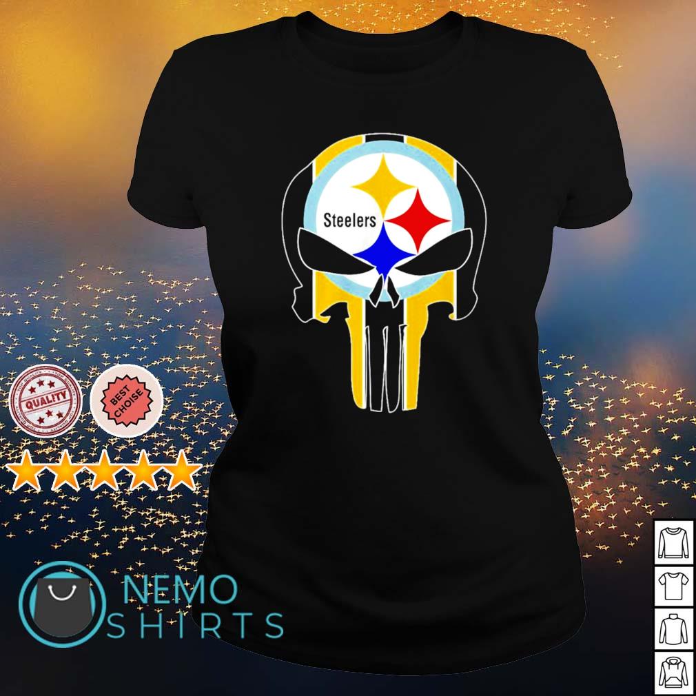 steelers skull shirt