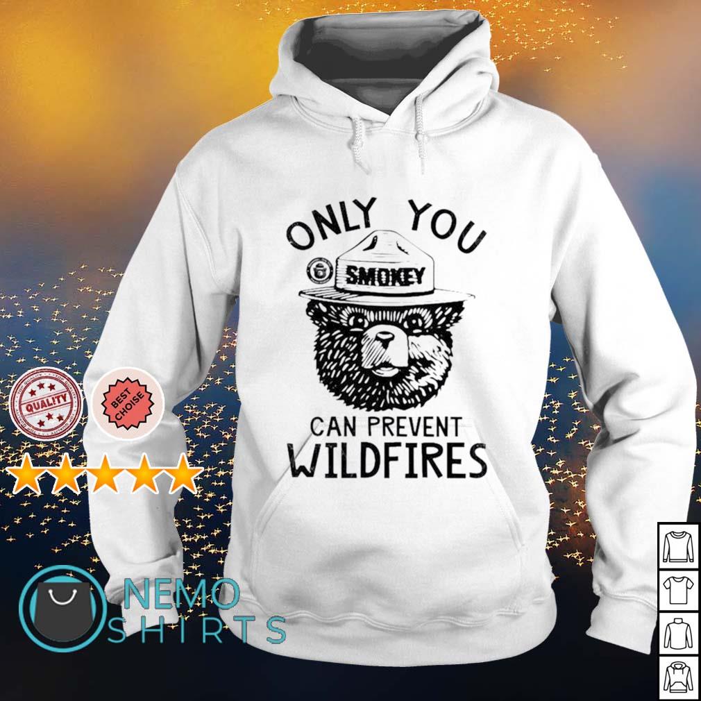 Kids Smokey Bear Only You Can Prevent Wildfires Youth T-Shirt