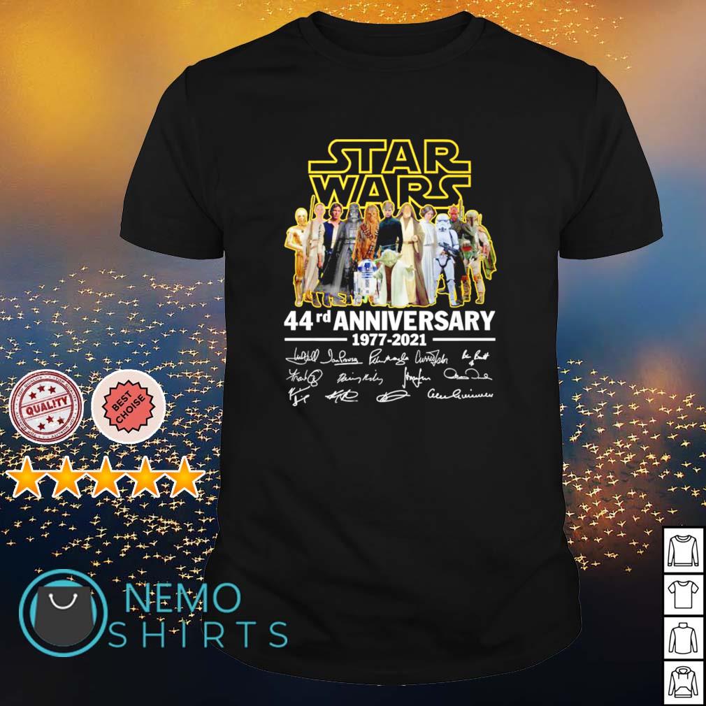 43rd anniversary star wars clearance shirt