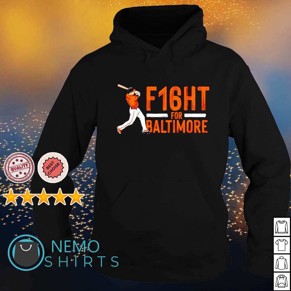 trey mancini fight shirt