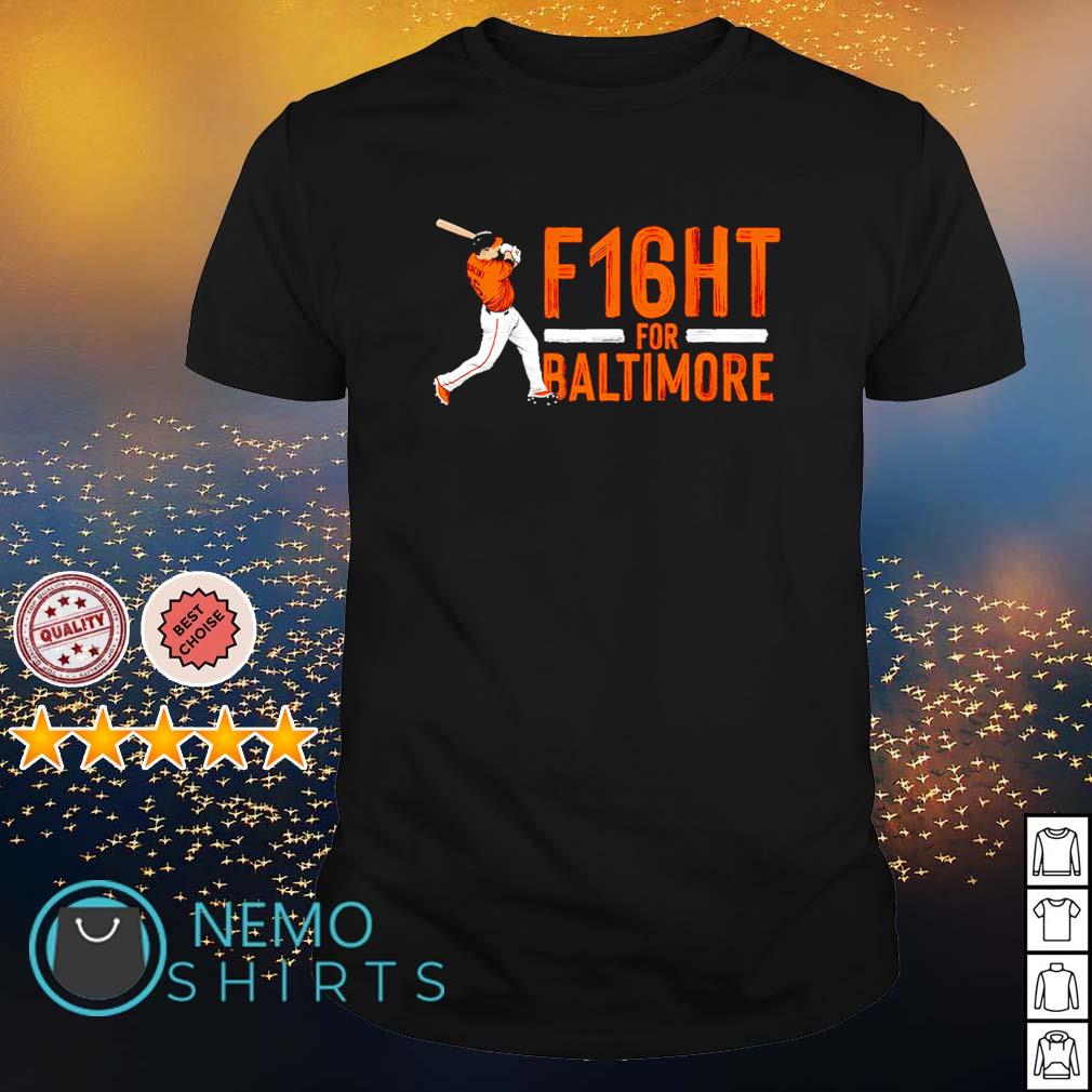 trey mancini fight shirt