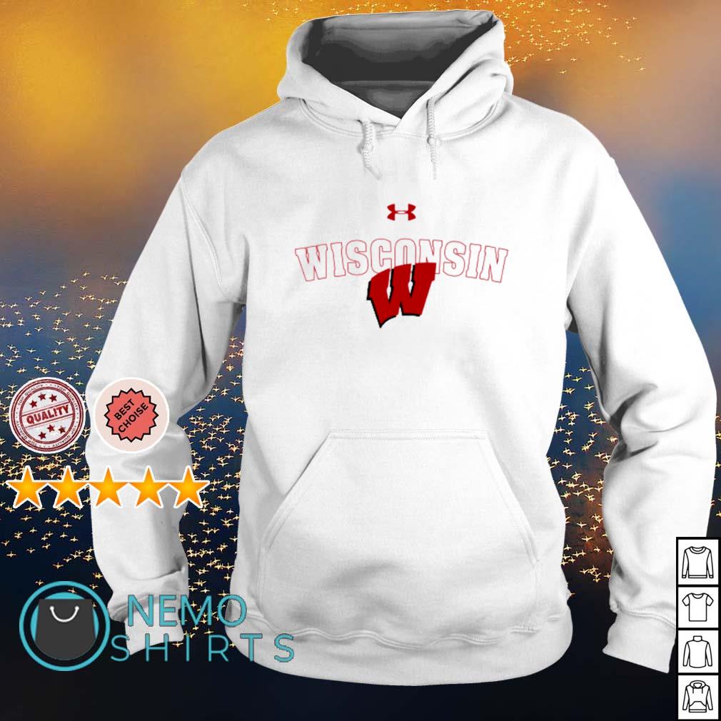 under armour wisconsin badgers hoodie