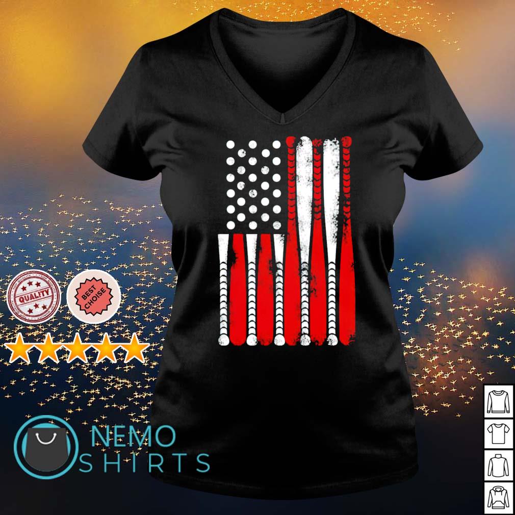 baseball flag shirt