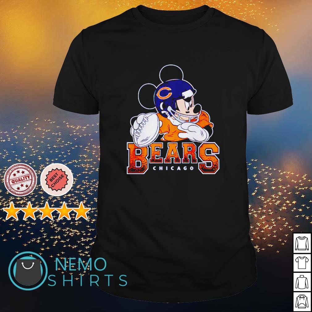 I Love The Bears Mickey Mouse Chicago Bears Sweatshirt 