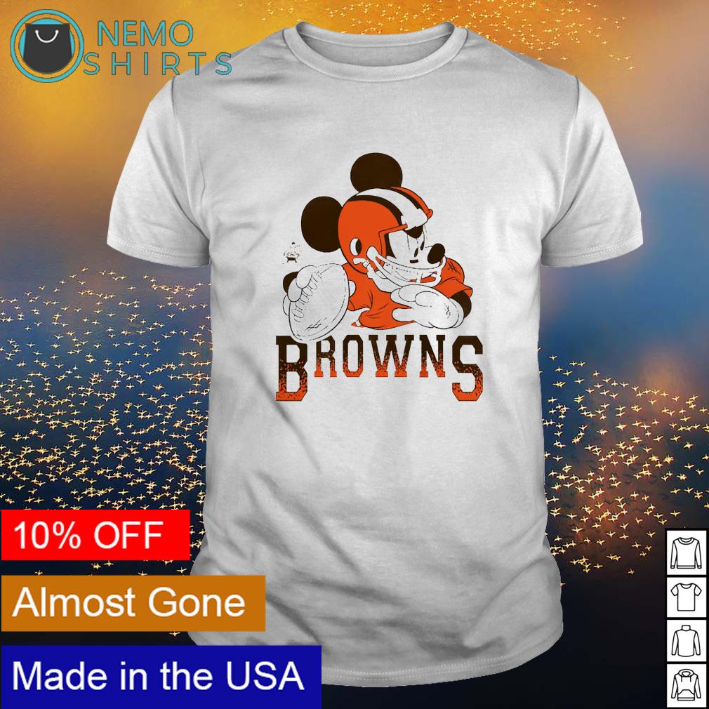 Cleveland Browns Disney Mickey shirt, hoodie, sweater and v-neck t-shirt