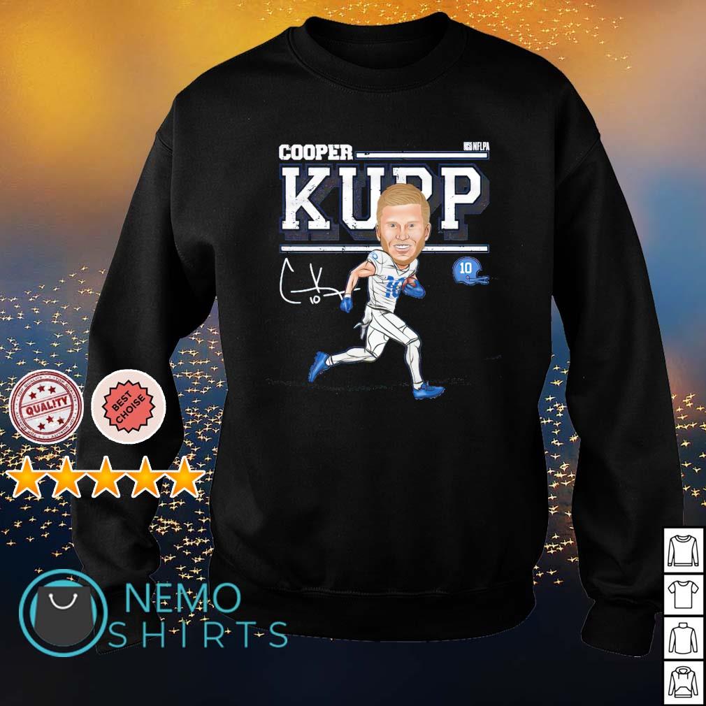 Cooper Kupp Cartoon signature shirt, hoodie, sweater and v-neck t-shirt