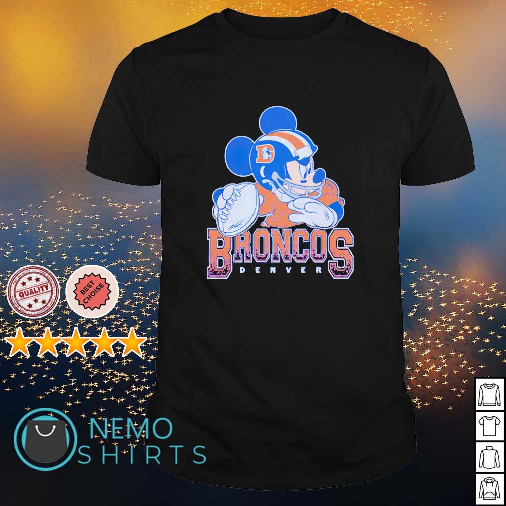 Denver Broncos Disney Mickey shirt, hoodie, sweater and v-neck t-shirt