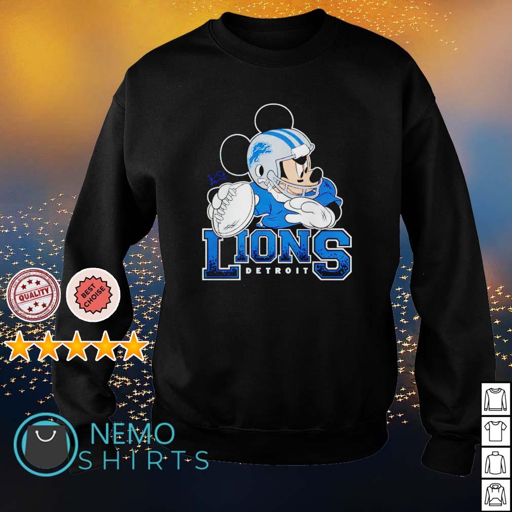 Blue Detroit Lions logo funny 2023 T-shirt, hoodie, sweater, long sleeve  and tank top