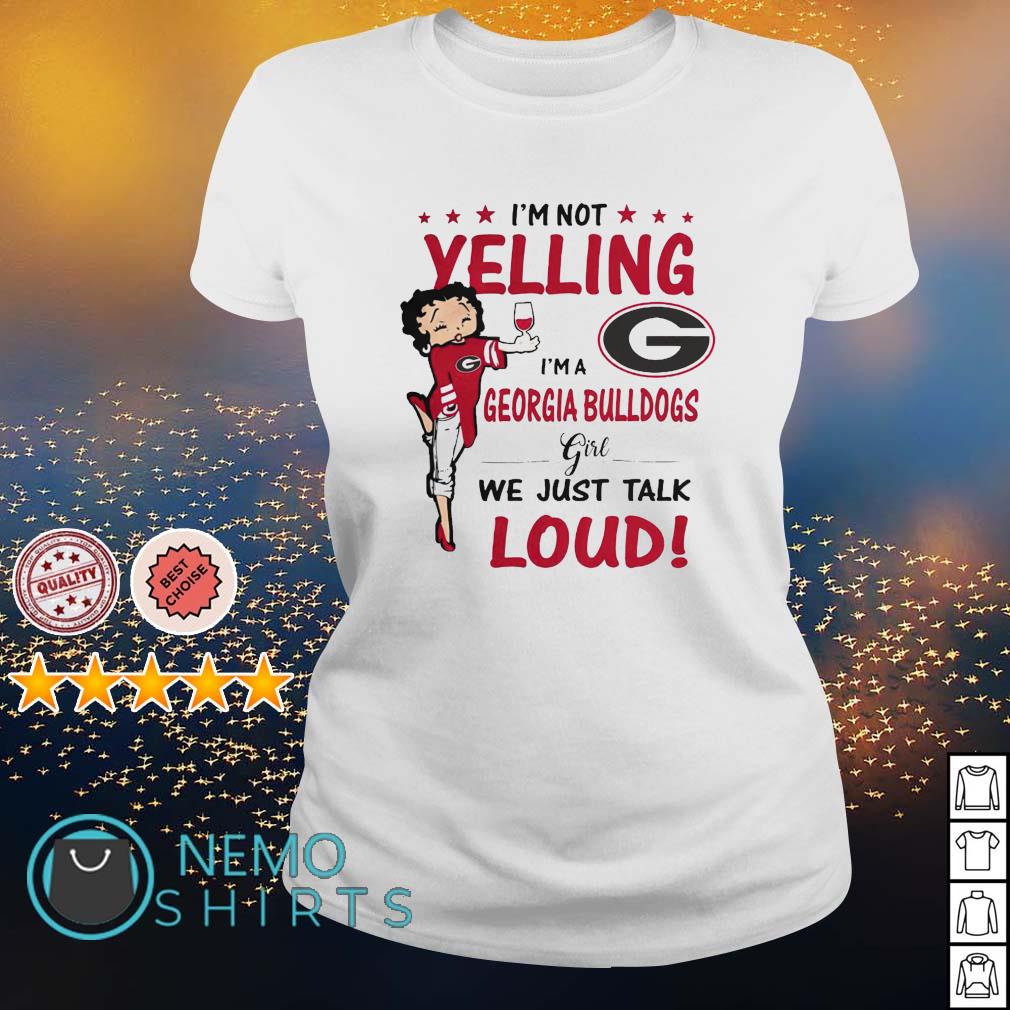 Georgia bulldog hot sale shirts ladies