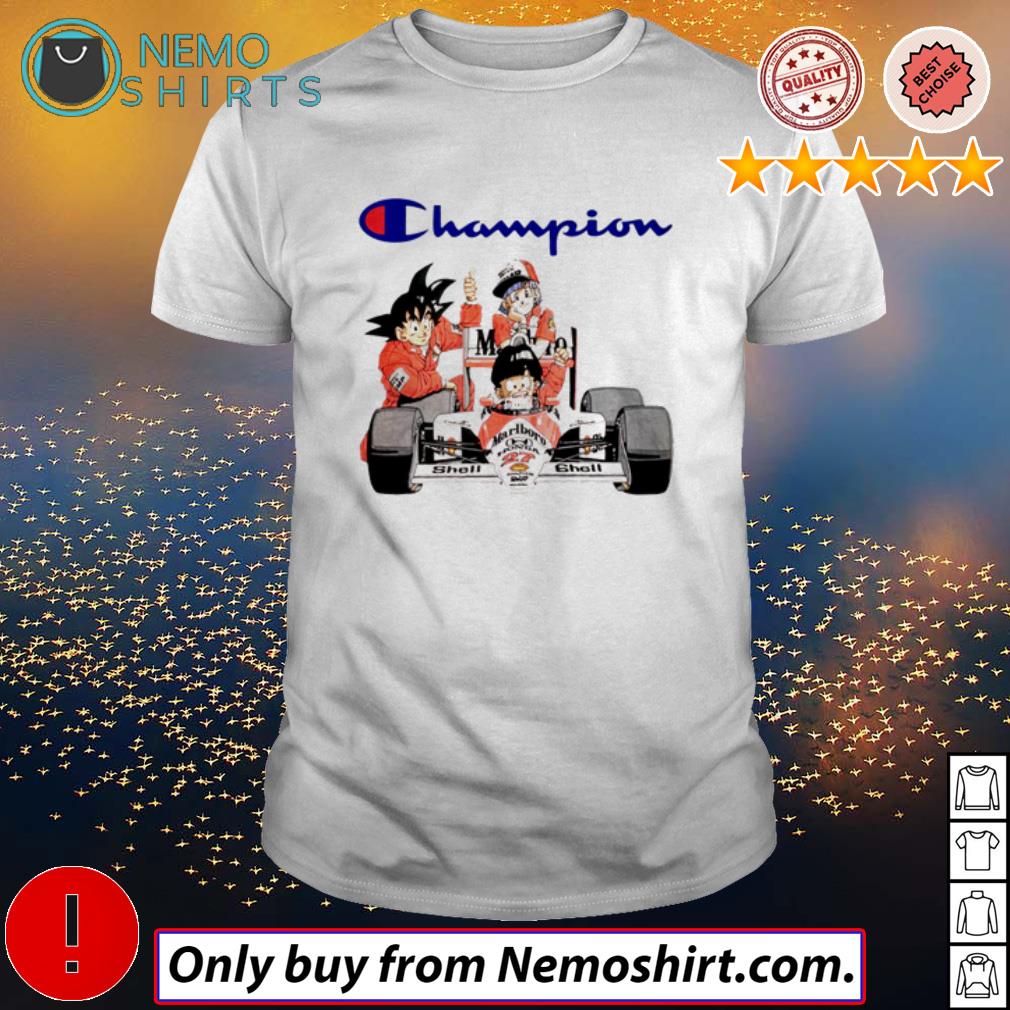 Dragon ball hot sale z champion shirt