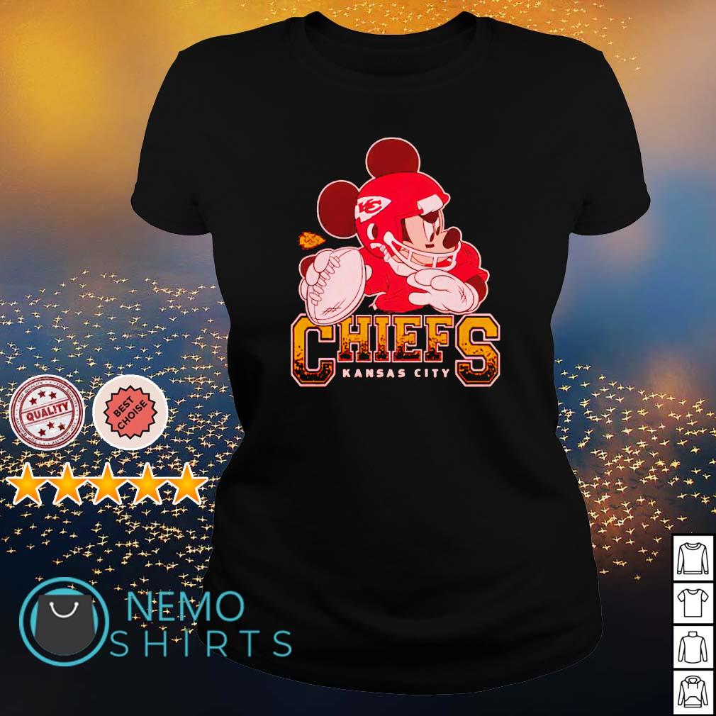 I Love The Chiefs Mickey Mouse Kansas City Chiefs T-Shirt - T-shirts Low  Price