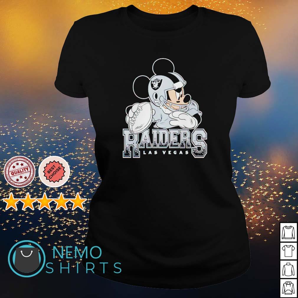 Raiders mickey mouse store shirt