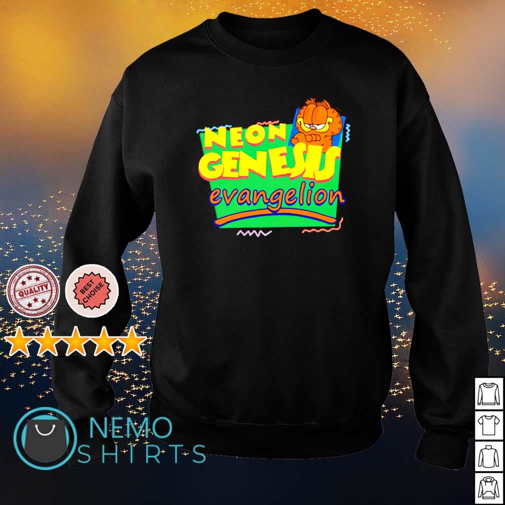 Neon Genesis Evangelion Garfield shirt hoodie sweater and v neck