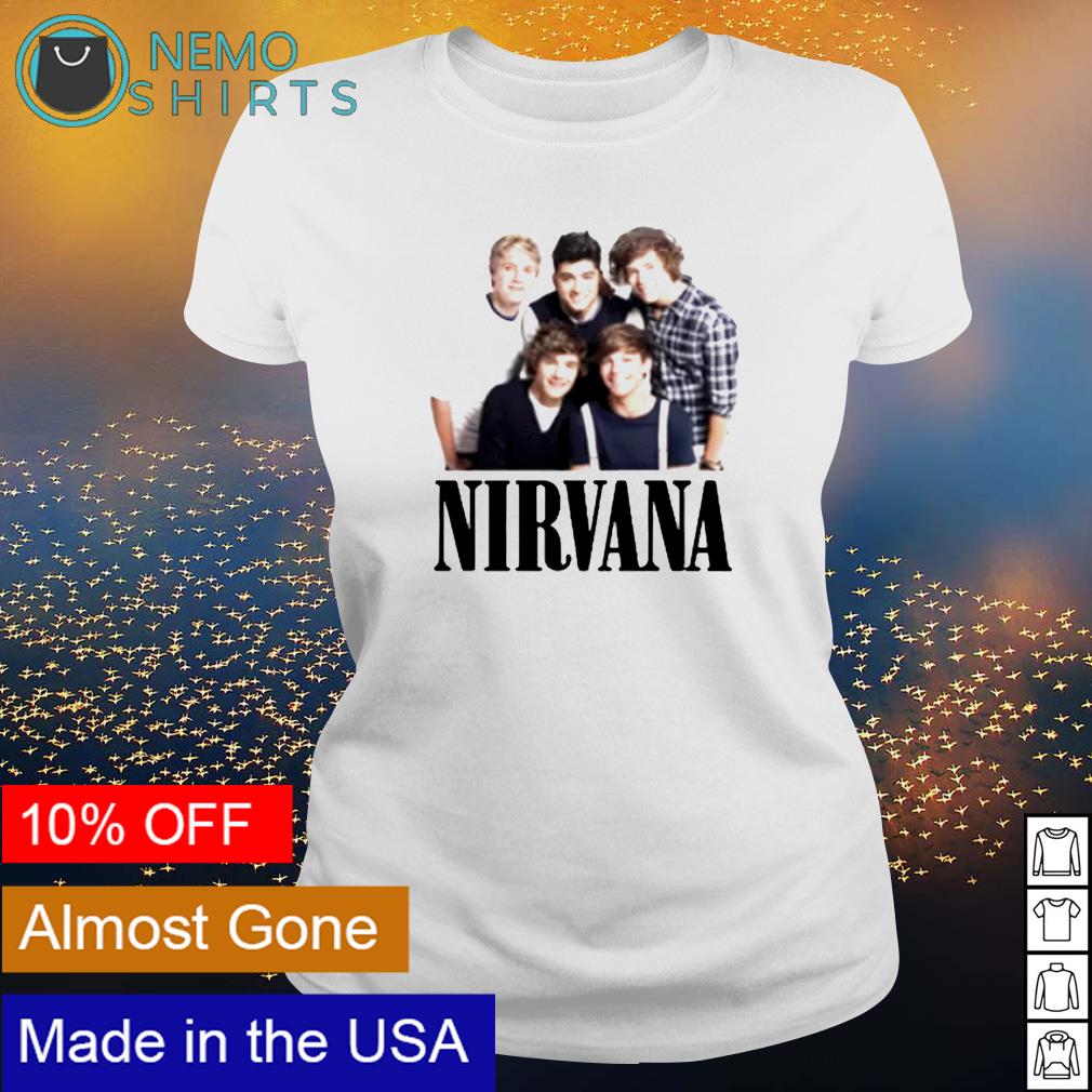 nirvana tshirt ladies