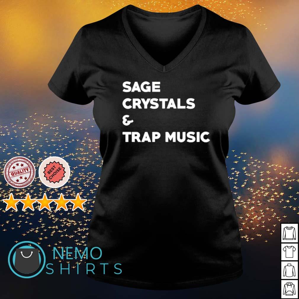 Sage crystals and trap music online hoodie