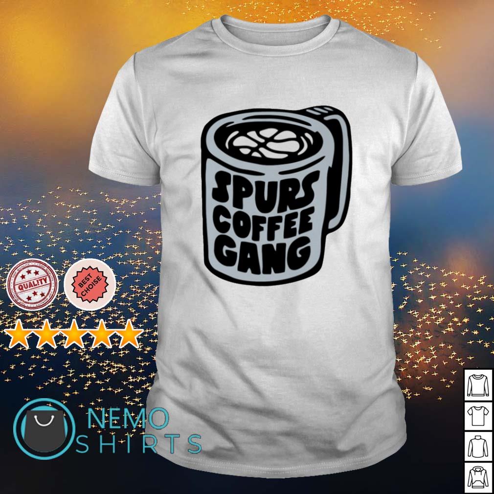 spurs coffee gang shirt