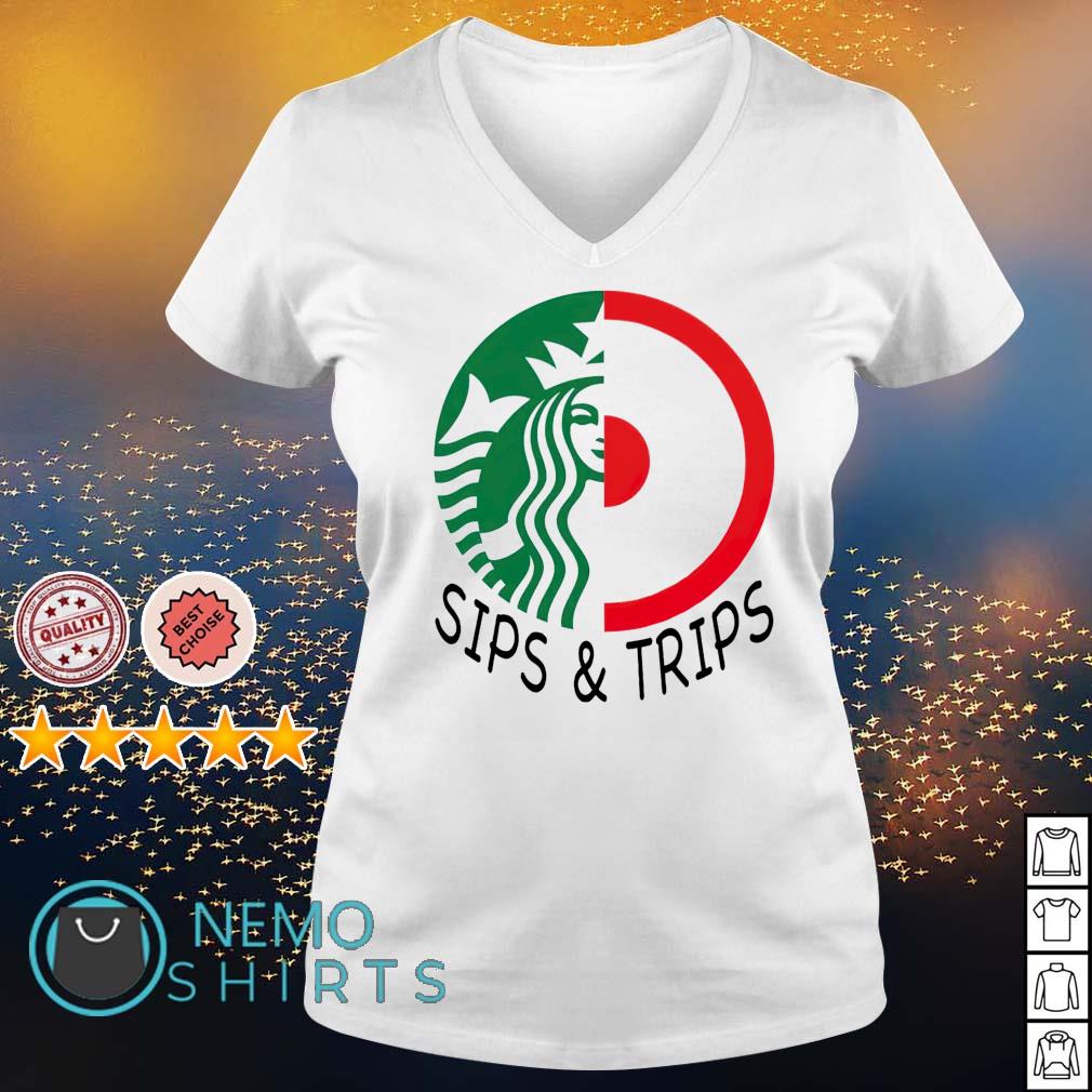 trips and sips shirt