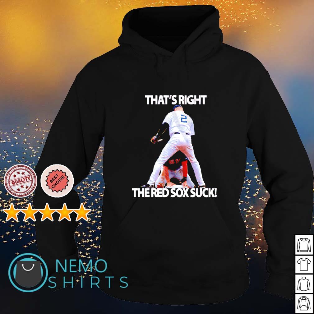 That's right the Red Sox suck shirt, hoodie, sweater and v-neck t-shirt