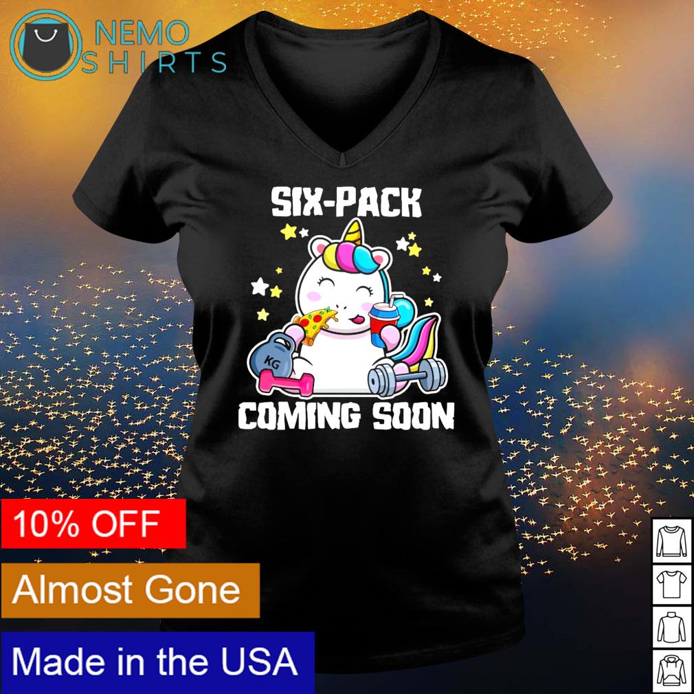 Unicorn Six Pack Coming Soon Shirt Hoodie Sweater And V Neck T Shirt