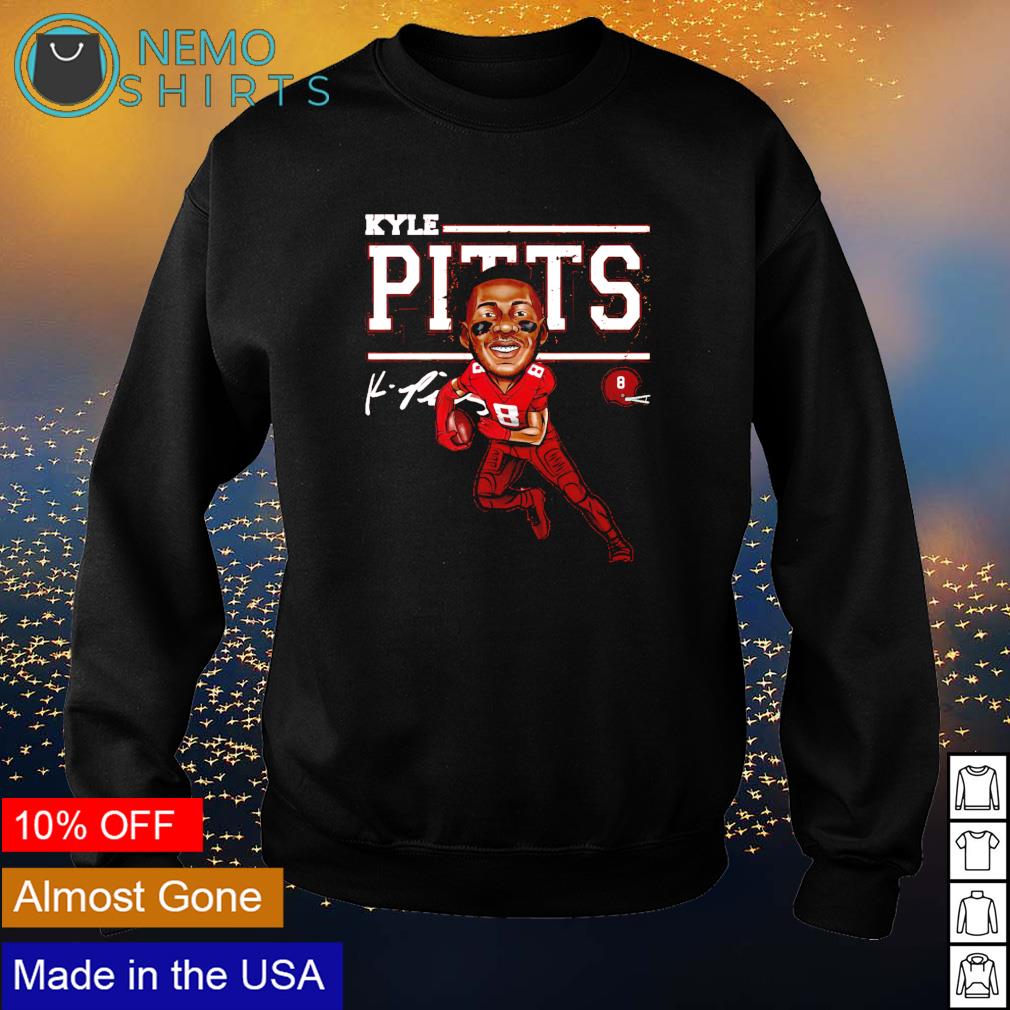 Atlanta football Kyle Pitts signature shirt, hoodie, sweater, long