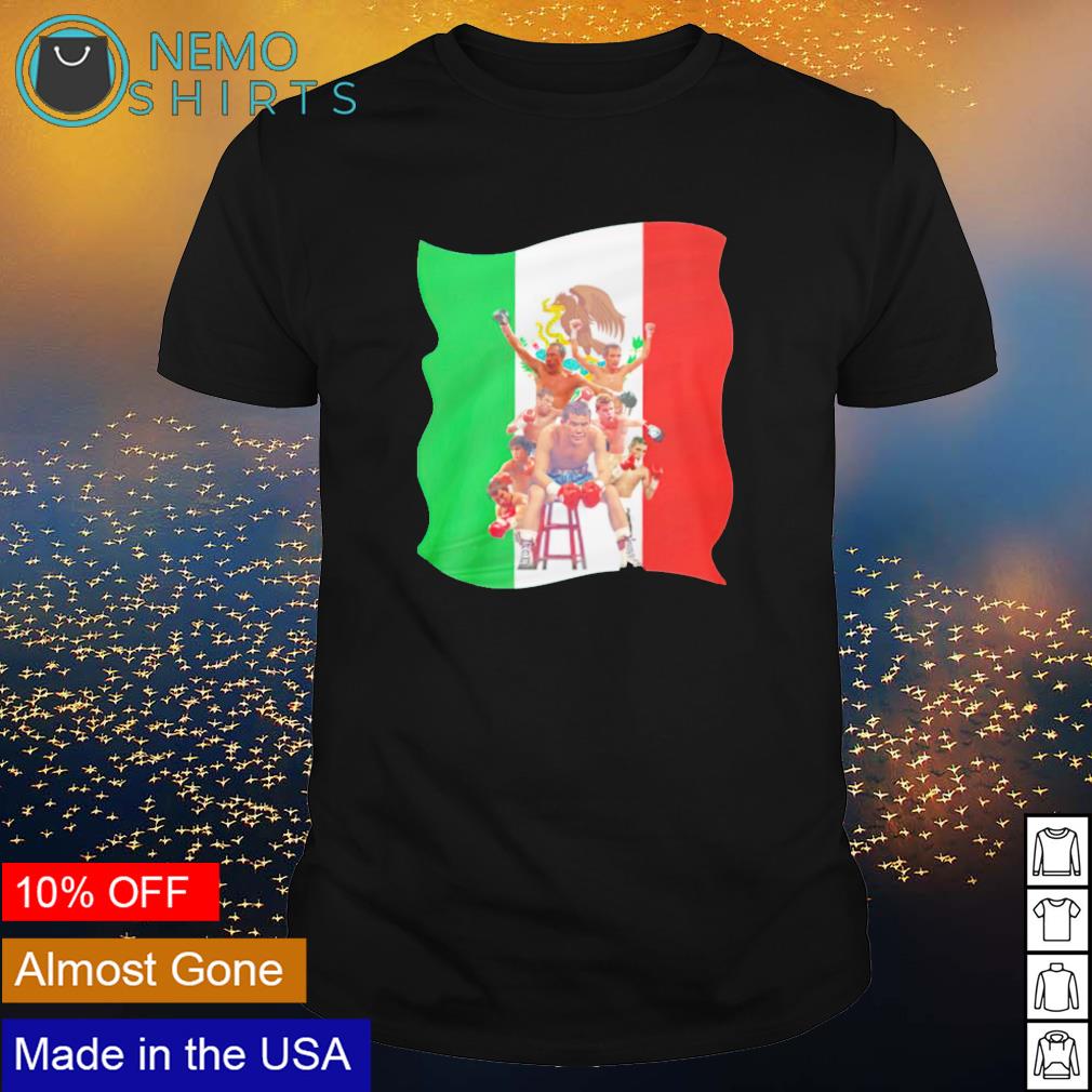 champion shirt with mexican flag