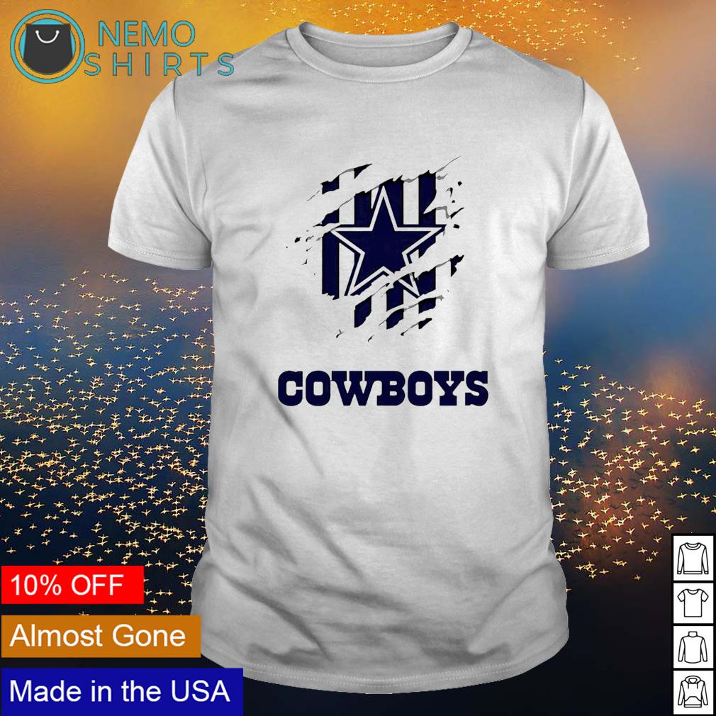 Dallas Cowboys logo claw shirt, hoodie, sweater and v-neck t-shirt