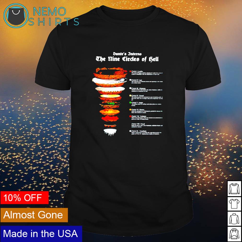 Dante's Inferno Shirt (9 Layers of Hell)