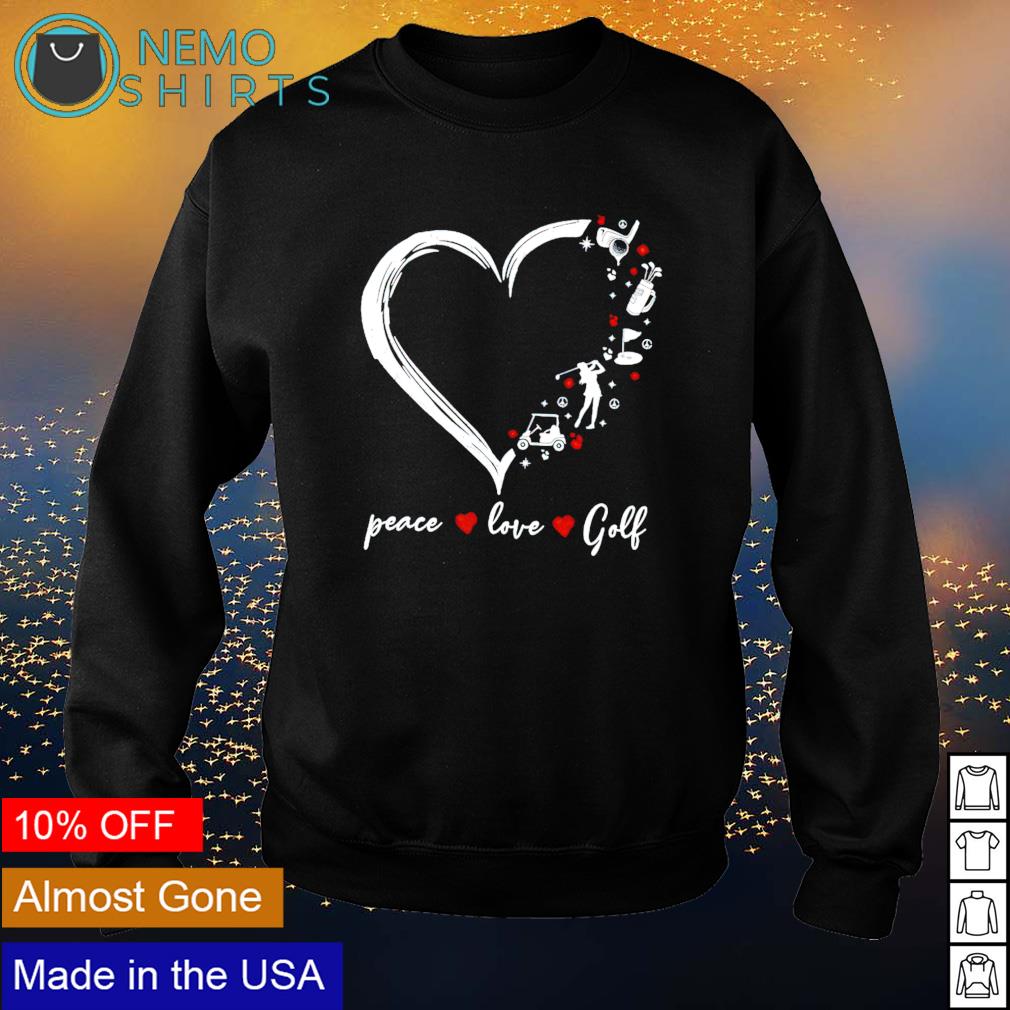 i love golf t shirt