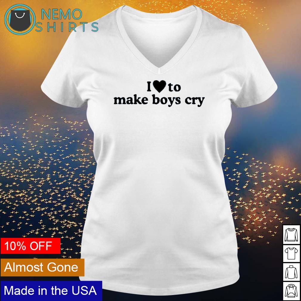 I love to make boys cry paige shirt, hoodie, sweater and v-neck t-shirt