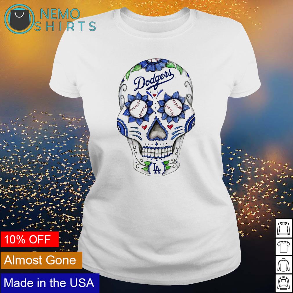 Los Angeles Dodgers Sugar Skull shirt, hoodie, sweater and v-neck t-shirt