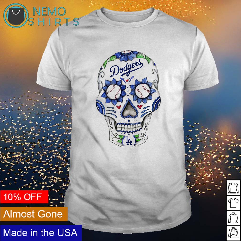 Los angeles dodgers Skull | Essential T-Shirt