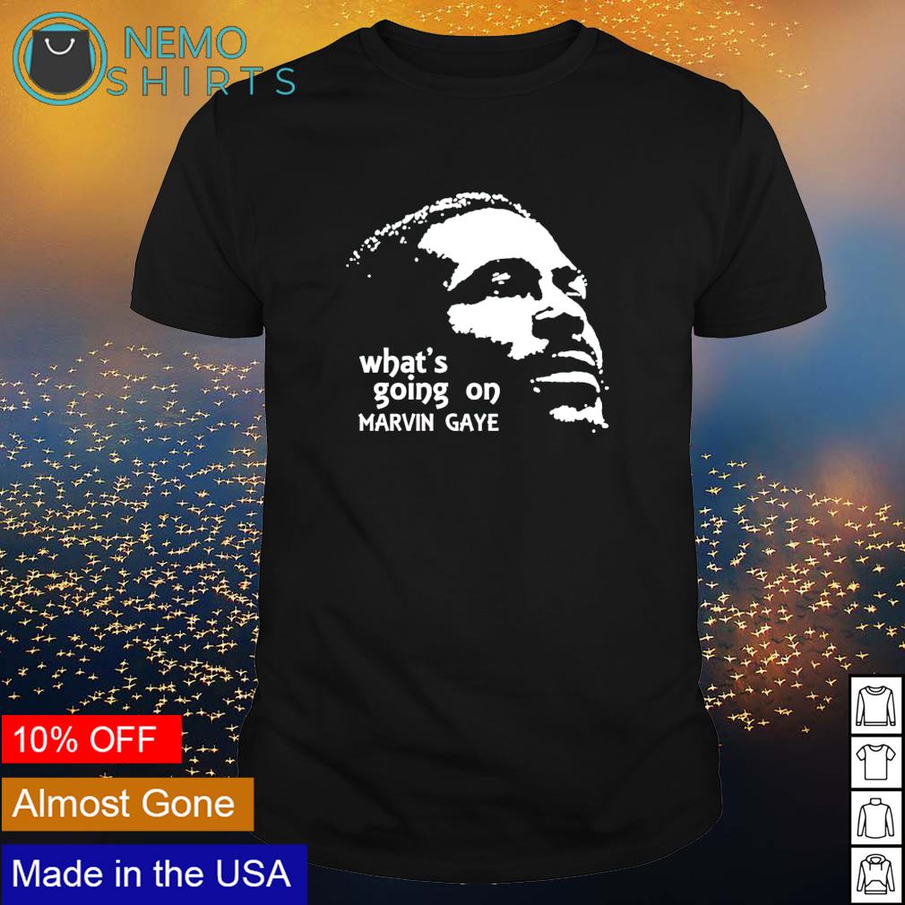 marvin gaye button up shirt