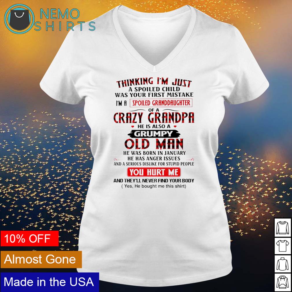 spoiled granddaughter t shirt