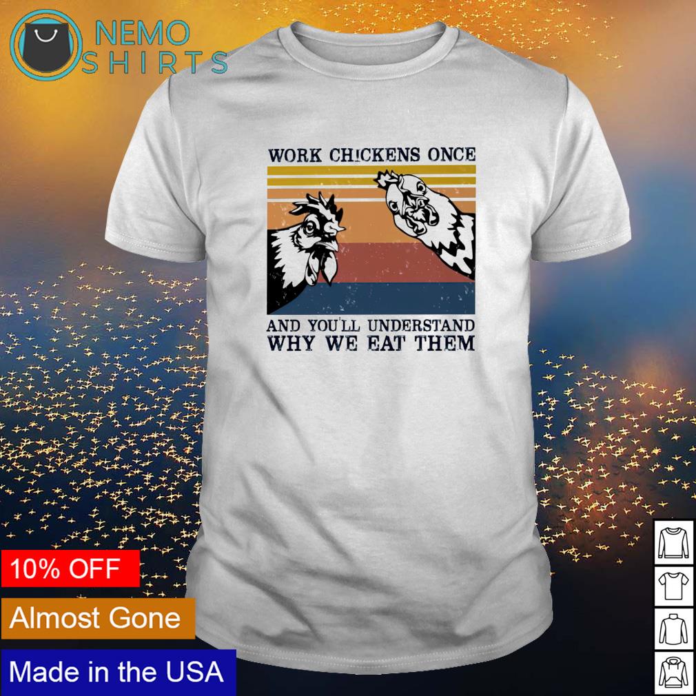 shirts with chickens on them