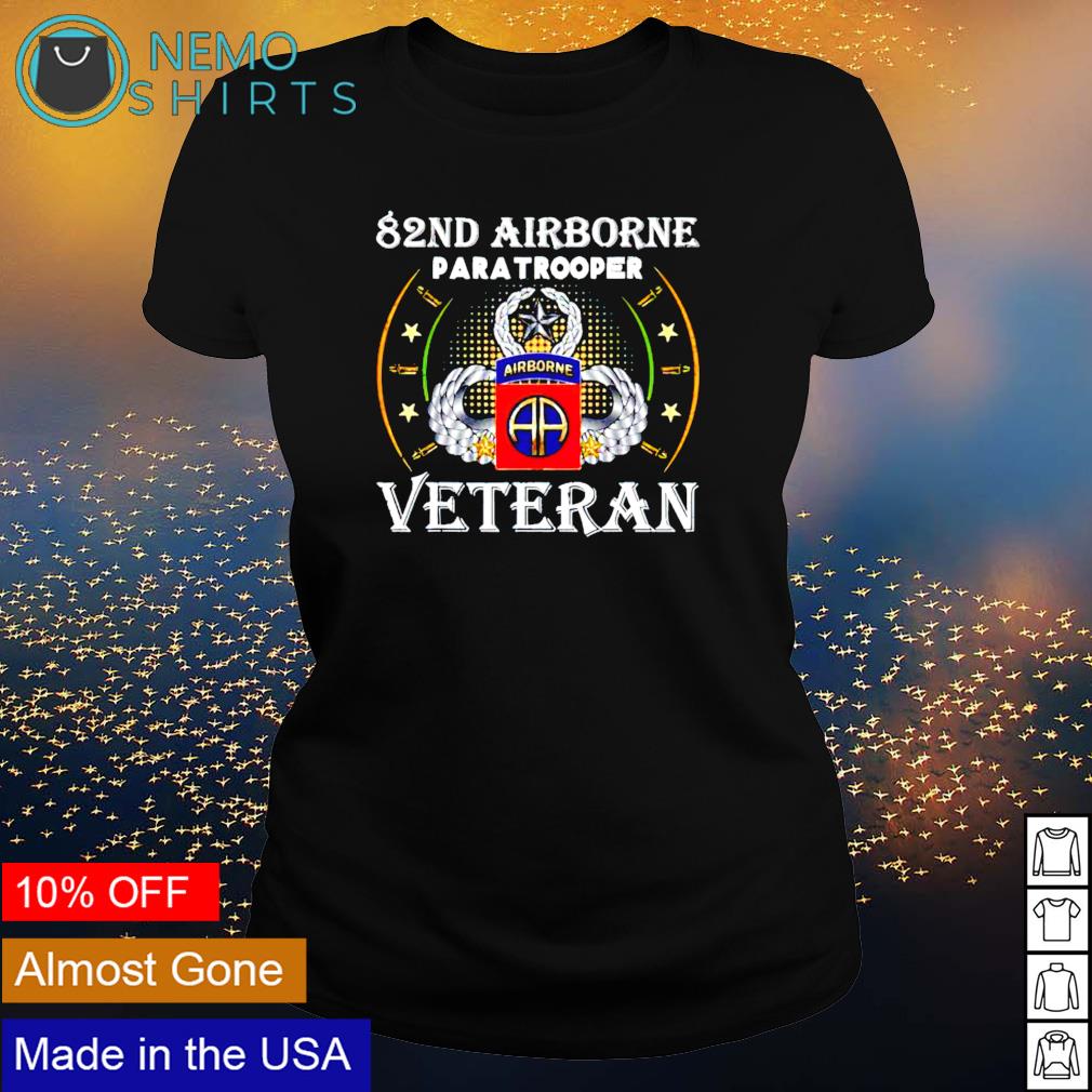 82nd airborne veteran shirts