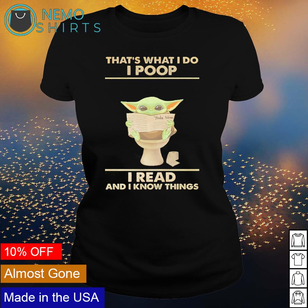 Yoda store read shirt