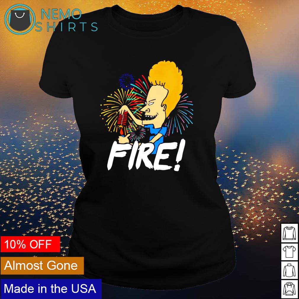 Beavis Fire Firework 4th Of July Shirt Hoodie Sweater And V Neck T Shirt