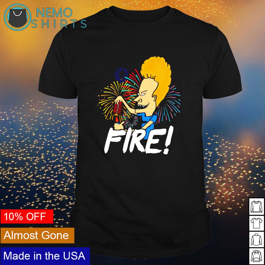 Beavis Fire Firework 4th Of July Shirt Hoodie Sweater And V Neck T Shirt