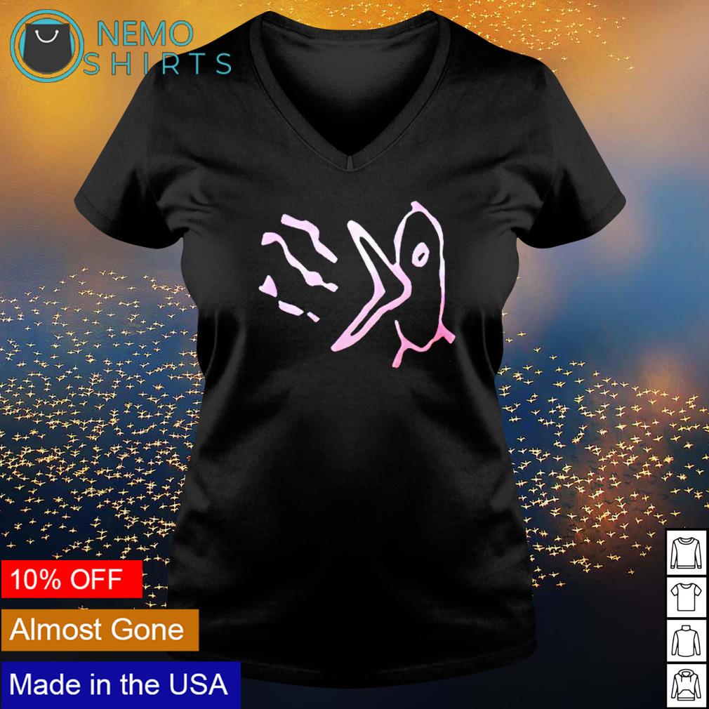 Shirt with best sale bird logo