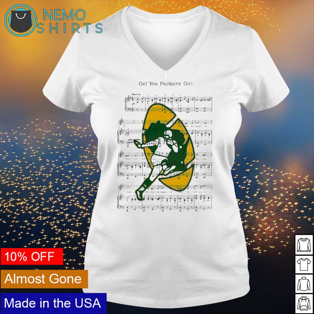 Green Bay Packers Fight Song Music shirt, hoodie, sweater and v