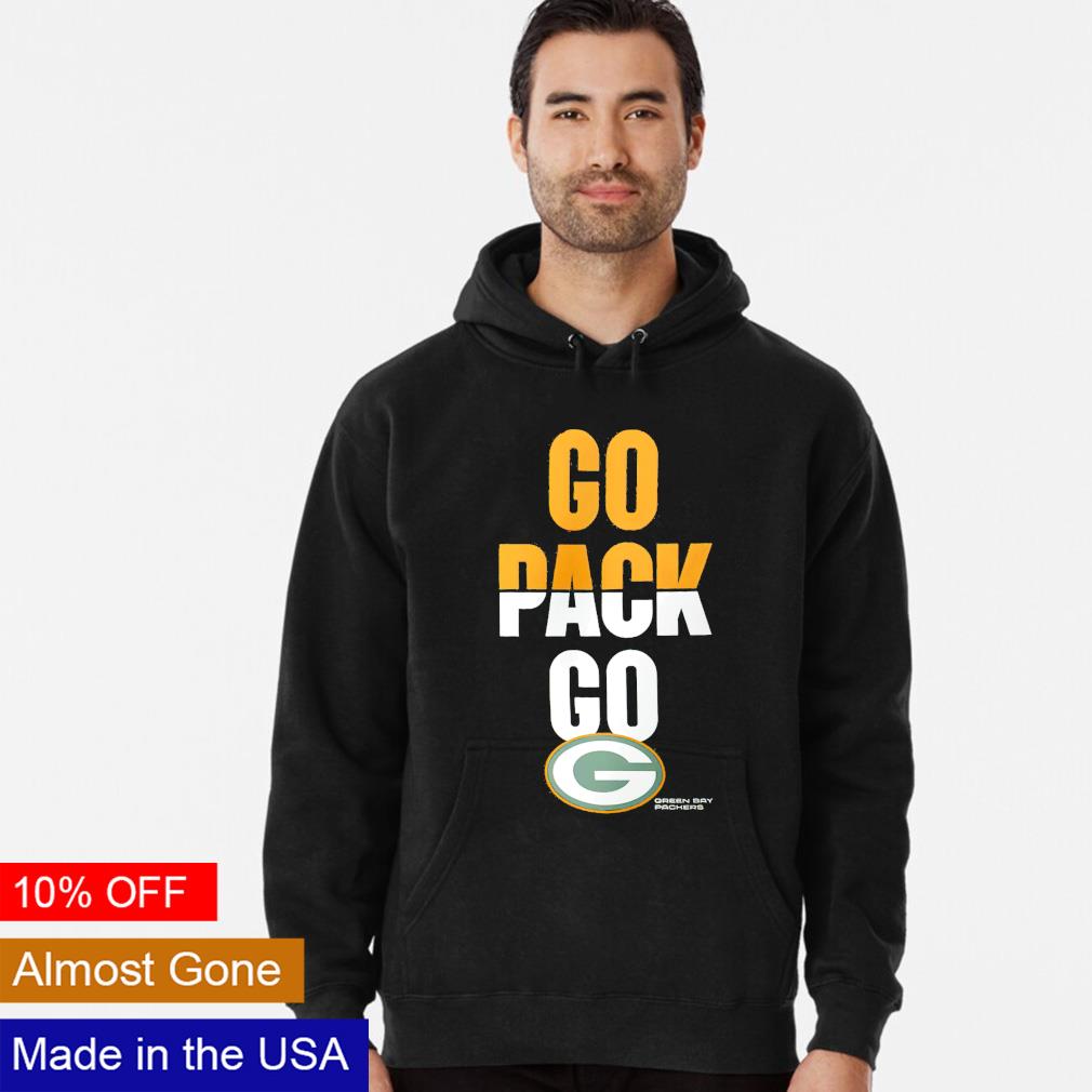 Green Bay Packers go pack go logo 2023 T-shirt, hoodie, sweater