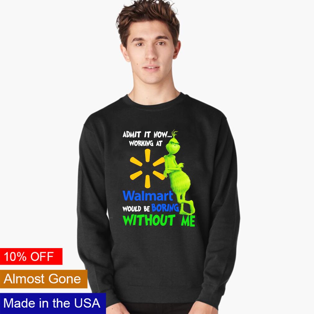 Grinch on sale shirt walmart