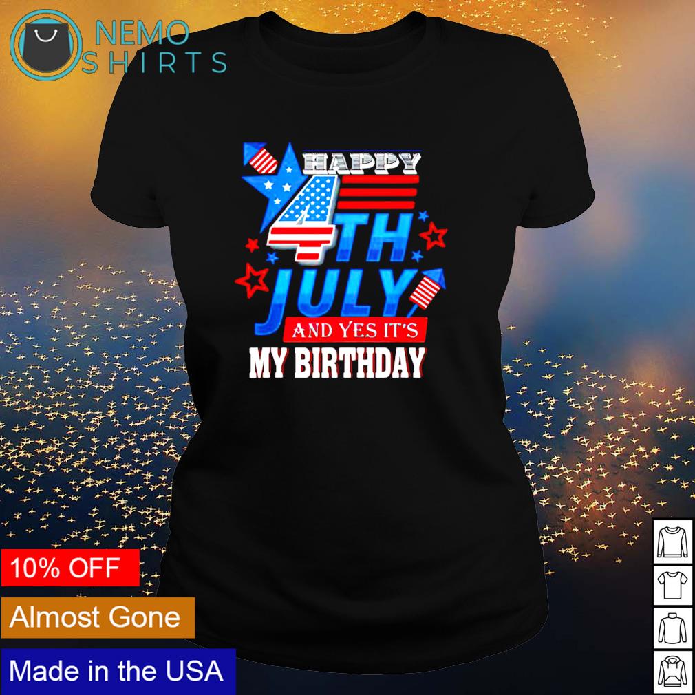 fourth of july birthday shirts